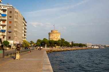 Selanik, Yunanistan. Yunanistan 'ın Selanik kentindeki Beyaz Kule manzarası, 22 Haziran 2025.