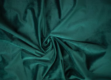 Zümrüt kadife katlanmış arka plan resmi, arkaplan tasarımı için yeşil parlak kumaş ipeği duvar kağıdı, koyu yeşil tekstil arka plan