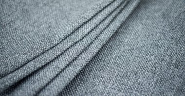 Arkaplan için katmanlı gri kot kumaşı