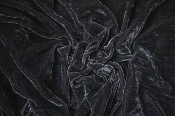 dark gray velvet background, dark black corduroy background