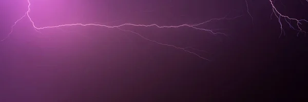Lightning Flashes Across a Stormy Night Sky, Summer in Germany