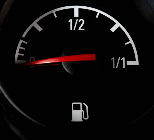 Car Speedometer Red White — Stock Photo, Image