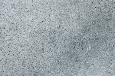 Mermer taklidi ile gri doku arka planı. Metin için boş alan. Pankart. Üst görünüm.