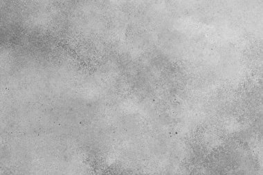 Taklit beton duvarlı gri taş zemin. Üst Manzara. Metin veya tasarım için boş alan.