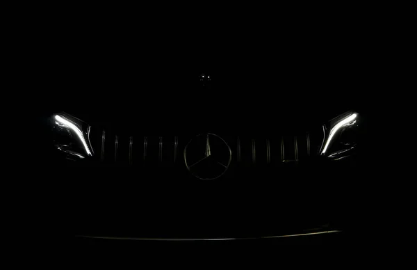 Headlight Led Ray Sports Luxury Mercedes Benz Class C200 Coupe — стокове фото