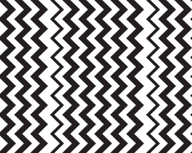 Seamless zigzag pattern, black and white abstract background