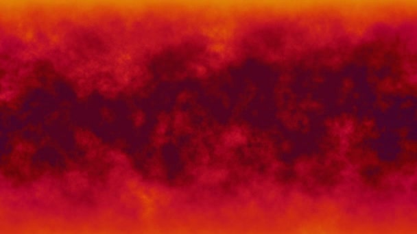 Alien Fire Space Background Loop Presenta Fuego Abstracto Como Humo — Vídeos de Stock
