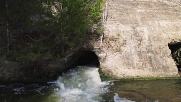Flying Away Aqueduct South Carolina Διαθέτει Εναέρια Θέα Που Πετάει — Αρχείο Βίντεο