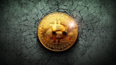 Bitcoin Wall Crash Kara Delik özellikleri bir bitcoin duvara çarpıp çatlaklar oluşturdu.