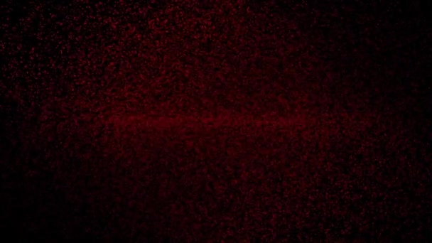 Red Fizzle Bubbles Motion Loop Heeft Een Donkerrode Atmosfeer Met — Stockvideo