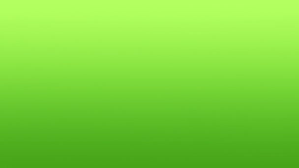 渐变的绿色淡淡的背景4K环的特点是绿色渐变 在颜色和运动上都有细微的变化 — 图库视频影像