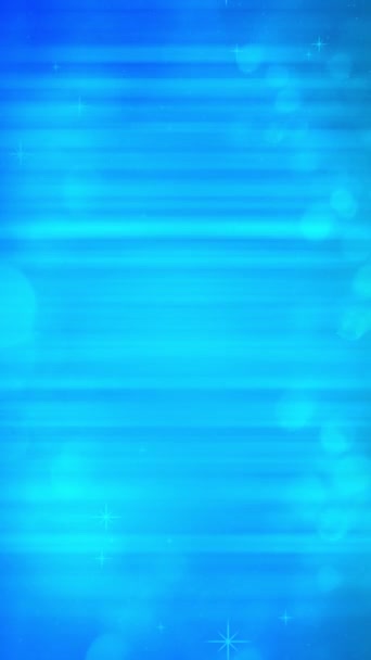 Vertical Blue Dream Waves Light Reflections Loop Har Blå Atmosfär — Stockvideo