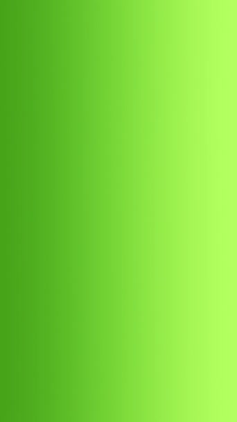 Вертикальный Градиент Зеленый Тонкий Сдвиг Фон Петля Имеет Зеленый Градиент — стоковое видео