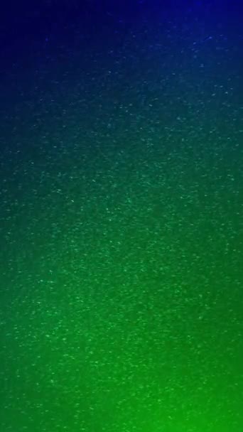 Vertical Green Blue Gradient Sparkles Background Loop Presenta Uno Sfondo — Video Stock