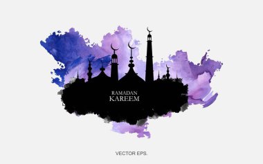vektör arkaplan, sanat, tasarım, soyut modern grafik elementler ramadhan kareem, akıcı sıvı şekilli 3d Gradyan soyut afişler. Resim karşıtlığı renkleri, ramadhan, İslami selamlama