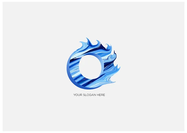 O harfi logosu modern illüstrasyonlarla, şirketinizin tanıtım medyası logosu için uygun, K harfi simgesi tasarım elemanları