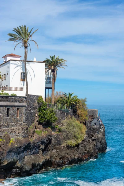 Tipica Casa Puerto Cruz Tenerife Isole Canarie Spagna — Foto Stock