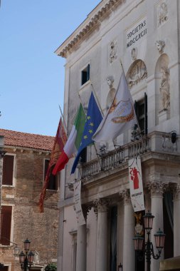Venedik şehri manzarası, İtalya