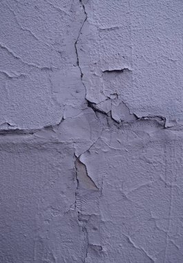 Pattern of cement wall surface covered with a layer of old dried plaster stock photo