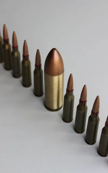Inclusion Diversity Row Same Bullets One Big Bullet Lined Out — Stock Photo, Image