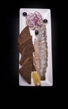 Baharat ile taze somon steak