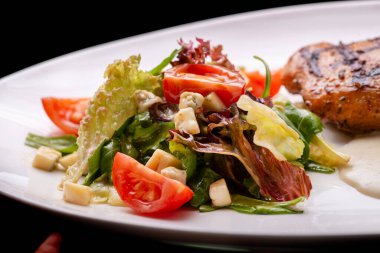 Sebzeli ızgara biftek