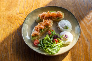 Somonlu somon balığı.