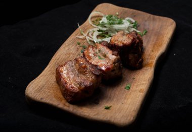 Baharatlı ızgara et.