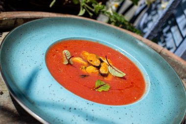 Kasede domates çorbası