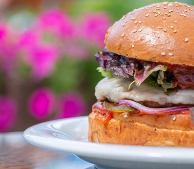 Tabakta hamburger var.