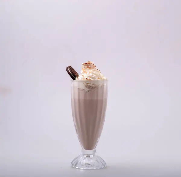 milkshake with chocolate and chocolate