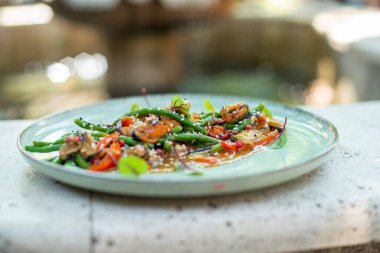 Fried rice ile balık