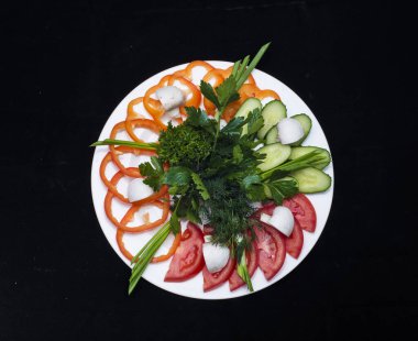 etli sebze salatası