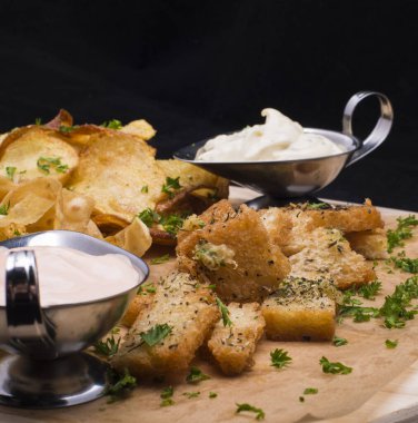 patates cipsi peynirli