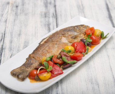 sebzeli ızgara balık