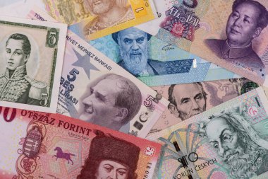 Dünyanın farklı ülkelerinin para birimleri hakkında kavramsal plan