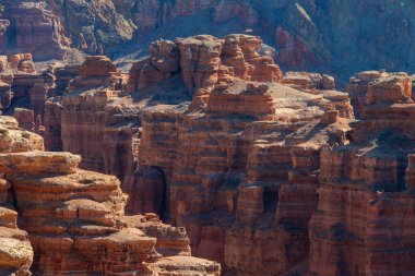 Kazakistan 'ın güneydoğusundaki Almaty bölgesinde Charyn Nehri' nin ünlü 