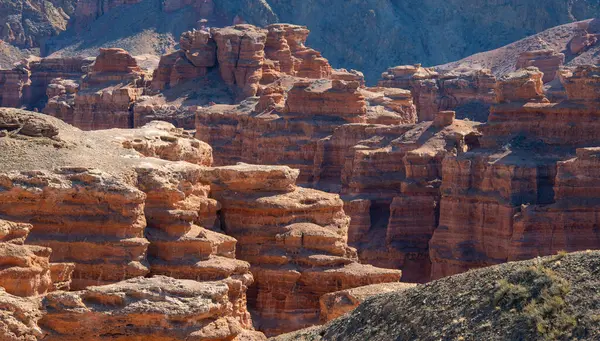 Kazakistan 'ın güneydoğusundaki Almaty bölgesinde Charyn Nehri' nin ünlü 