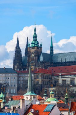 Çek Cumhuriyeti 'nin başkenti Prag' ın tarihi merkezi.