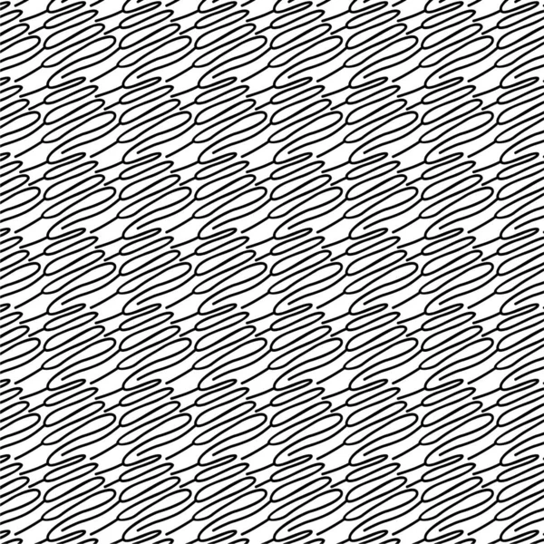 Bianco Nero Scribble Pattern — Vettoriale Stock
