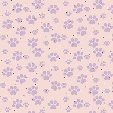 Polka Noktalı Pençe Deseni