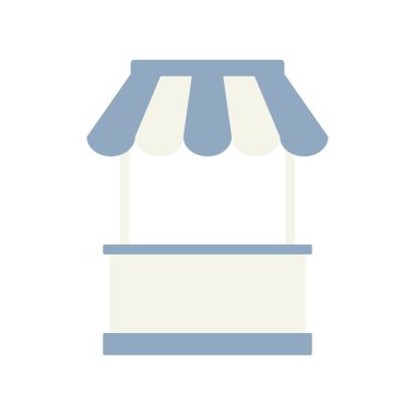 Boş Piyasa Oyalama Vektörü İllüstrasyonu