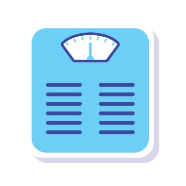 ağırlık ölçekli vektör illüstrasyonu