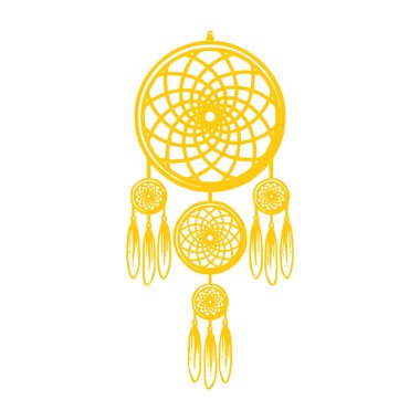 Altın Rüya Yakalayıcı Simgesi