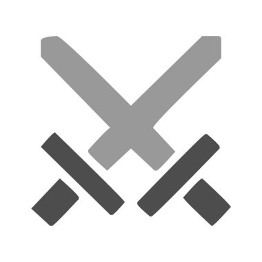 İki Çapraz Kılıç Simgesi