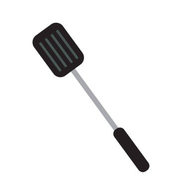 Çizgi film Spatula Simgesi Vektör İllüstrasyonu