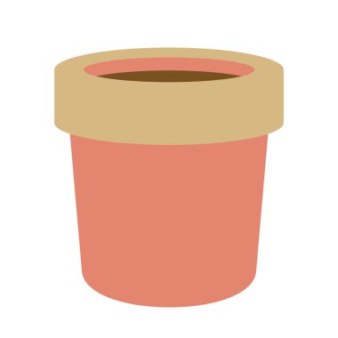 Boş çiçek pot simgesi