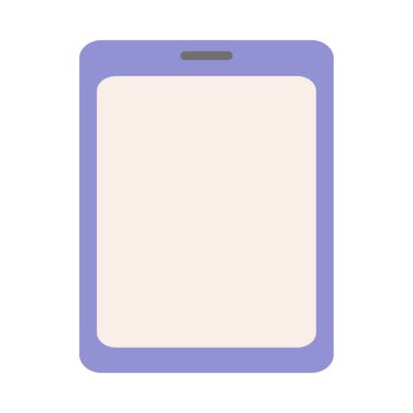 Çizgi film Akıllı Dijital Tablet Simgesi