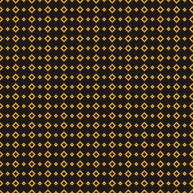 Siyah Sarı Altın Kare Geometrik Blok Arkaplanı