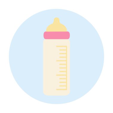 Bebek Bakımı İçin Yumuşak Renklerle Ölçülü Bebek Besleme Şişesi